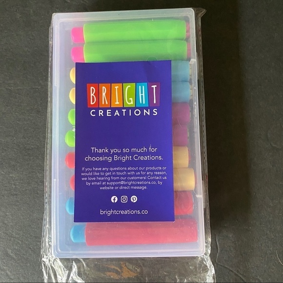 Chalk Holders, 12-Pack of Chalk, Eraser, Mini Chalkboard, Labels & Party Banner - Picture 11 of 11